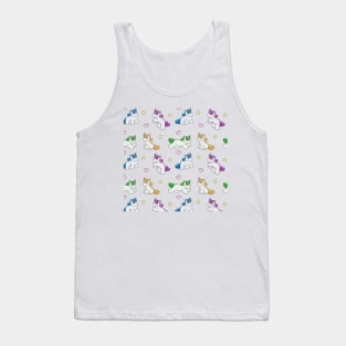 Unicorn Pattern Tank Top